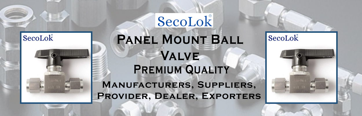 Panel Mount Ball Valve